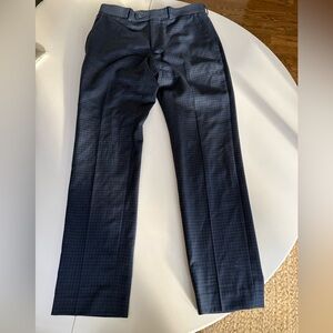 Original Penguin Dark Blue Suit Trousers